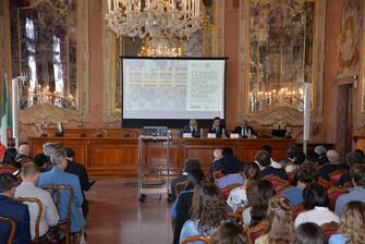 A general view of the conference ''Conversations with Contemporary India'' at the Ca' Foscari University in Venice, Italy, 23 September 2016. ANSA/ANDREA MEROLA