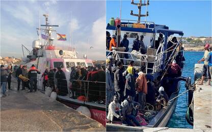 Migranti, esodo da Tunisia. A Lampedusa arrivate migliaia di persone