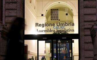 Un'immagine esterna della sede dell'assemblea legislativa della Regione Umbria, 27 ottobre 2019. ANSA/CROCCHIONI