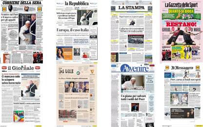 Le prime pagine dei quotidiani di oggi 30 marzo: la rassegna stampa