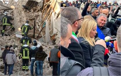Terremoto L'Aquila, Meloni: “Città orgogliosa e resiliente”