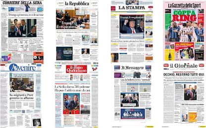 Le prime pagine dei quotidiani di oggi 5 aprile: la rassegna stampa