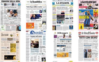 Le prime pagine dei quotidiani di oggi 6 aprile: la rassegna stampa