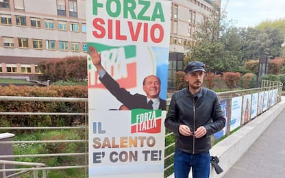 Berlusconi, un fan al San Raffaele direttamente dalla Puglia