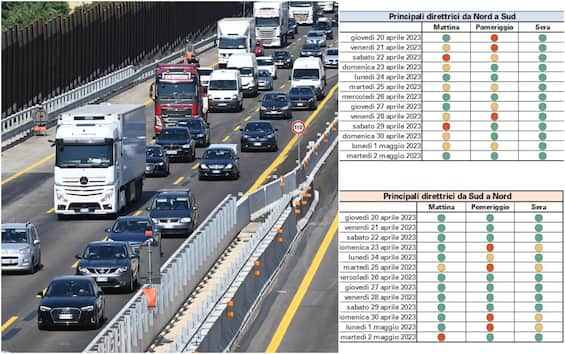 Traffico Autostrade | Le Previsioni Per I Ponti Del 25 Aprile E Del 1 ...