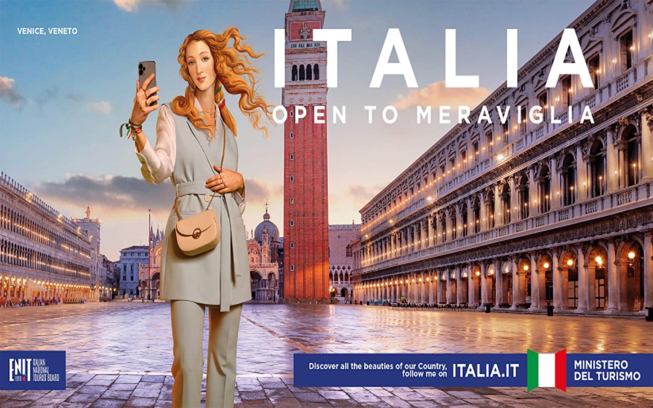 La Venere di Botticelli nuova ambasciatrice del turismo italiano