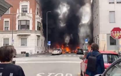 Esplosione a Milano, spento nuovo focolaio in via Vasari