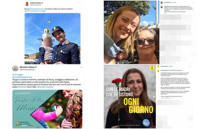 Festa della Mamma, messaggi social da Giorgia Meloni ad Amnesty. FOTO