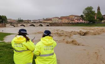 I danni causati dal violento alluvione abbattutosi sulla città di Rimini, 16 Maggio 2023. ANSA/DORIN MIHAI
