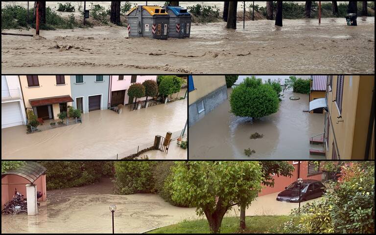 Alluvione Emilia Romagna, quali sono i fiumi esondati e quelli con un