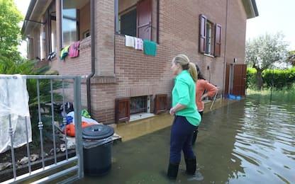 Alluvione Emilia-Romagna, Meloni in zone devastate dal maltempo. FOTO