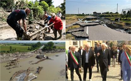 Alluvione Emilia Romagna, cala livello allerta. Visita di Mattarella