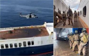 Nave sequestrata nel golfo Napoli, forze speciali la liberano. VIDEO