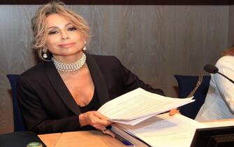 Marina Berlusconi all'assemblea di Mondadori, 23 aprile 2015 
ANSA/STEFANO PORTA