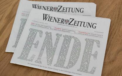 Ultima copia del Wiener Zeitung, il giornale più antico al mondo