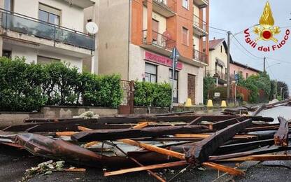 Meteo, maltempo a Tradate oggi: tetti scoperchiati e danni