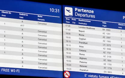 Sciopero nazionale aeroporti 9 febbraio, orari e voli garantiti
