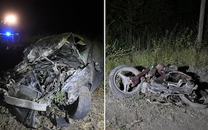 Auto contro moto, quattro morti nel Foggiano: anche due bambine