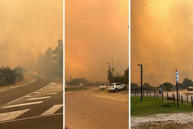 Incendio Sardegna, fiamme lungo la costa nord-orientale: case evacuate
