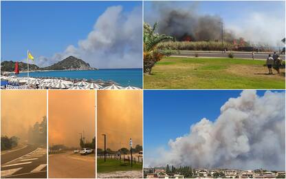 Incendi, la Sardegna brucia: centinaia di persone evacuate. FOTO