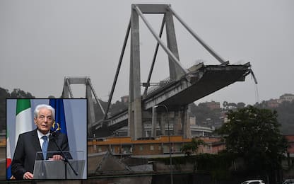Crollo del Ponte Morandi a Genova, Mattarella: “Fare giustizia”