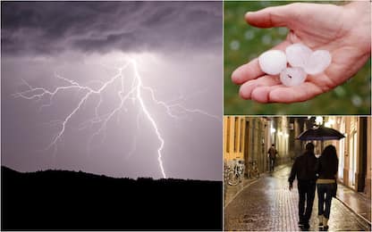 Previsioni meteo, le zone a rischio nubifragi e grandine nel weekend