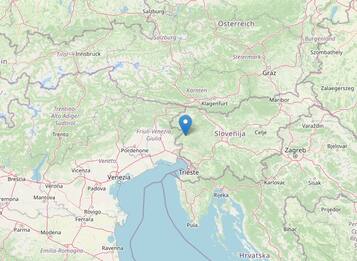 Terremoto tra Italia e Slovenia, scossa di magnitudo 3.6