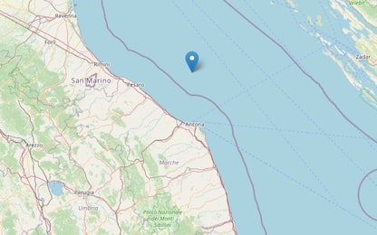 Terremoto nelle Marche, scossa di magnitudo 4.1 lungo la costa