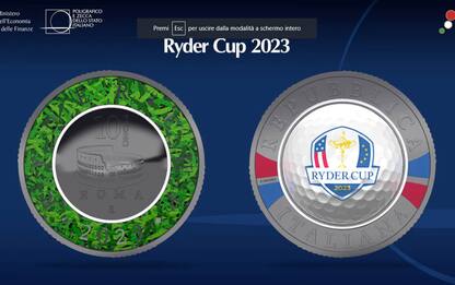 Moneta tridimensionale da 10 euro celebra la Ryder Cup 2023 di Golf
