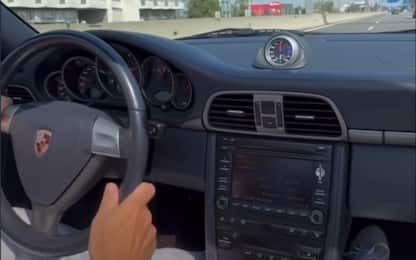 Lo Presti in Porsche a 150 km/h dopo aver difeso la sicurezza stradale