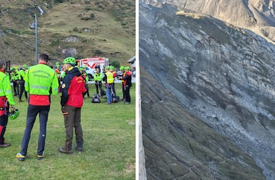 Frana in alta Val Formazza, identificate due persone disperse
