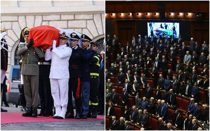 Funerali Napolitano, la cerimonia a Montecitorio. DIRETTA