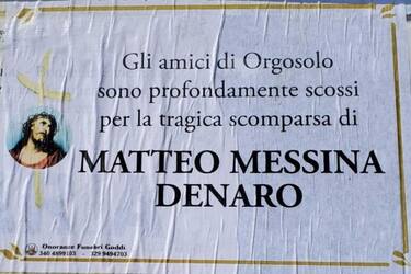 Manifesti funebri Messina Denaro