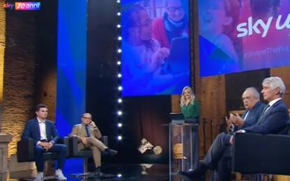 Sky 20 anni, Abodi: "Con sportività migliori condizioni di vita". LIVE