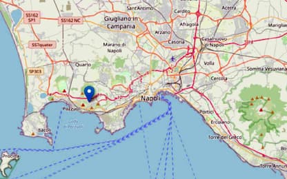 Terremoto a Napoli, scossa avvertita tra Pozzuoli e i Campi Flegrei