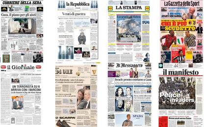 Le prime pagine dei quotidiani di oggi 20 ottobre: la rassegna stampa