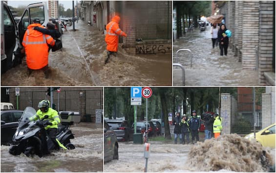 Maltempo | Nubifragio Su Milano Esonda Il Seveso | Allagamenti E ...