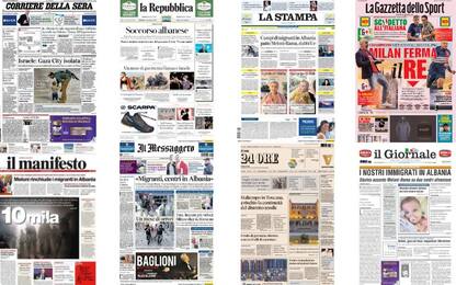 Le prime pagine dei quotidiani di oggi 7 novembre: la rassegna stampa