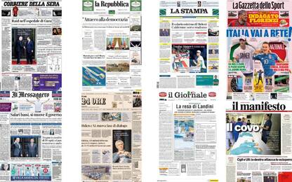 Le prime pagine dei quotidiani di oggi 16 novembre: la rassegna stampa