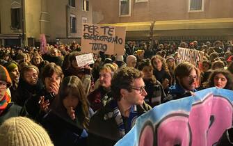 fiaccolata per Giulia a Padova