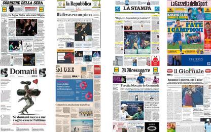 Le prime pagine dei quotidiani di oggi 20 novembre: la rassegna stampa