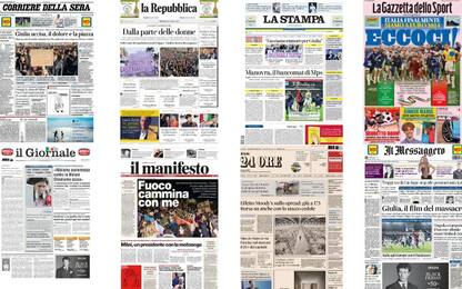 Le prime pagine dei quotidiani di oggi 21 novembre: la rassegna stampa