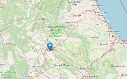Terremoto in Abruzzo, due scosse di magnitudo tra 3.6 e 3.7 a L'Aquila