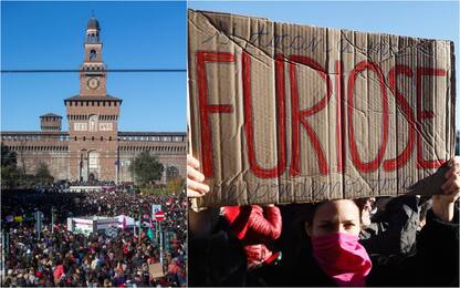 25 novembre, l'Italia in piazza contro la violenza sulle donne. FOTO