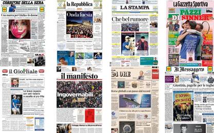 Le prime pagine dei quotidiani di oggi 26 novembre: la rassegna stampa