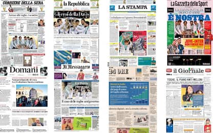 Le prime pagine dei quotidiani di oggi 27 novembre: la rassegna stampa