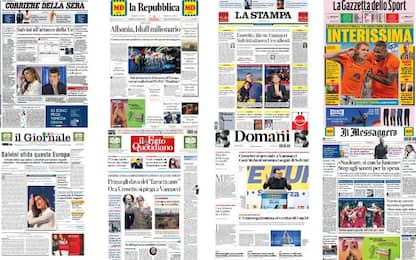 Le prime pagine dei quotidiani di oggi 4 dicembre: la rassegna stampa