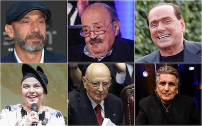 Da Costanzo a Berlusconi, personaggi che ci hanno lasciato nel 2023