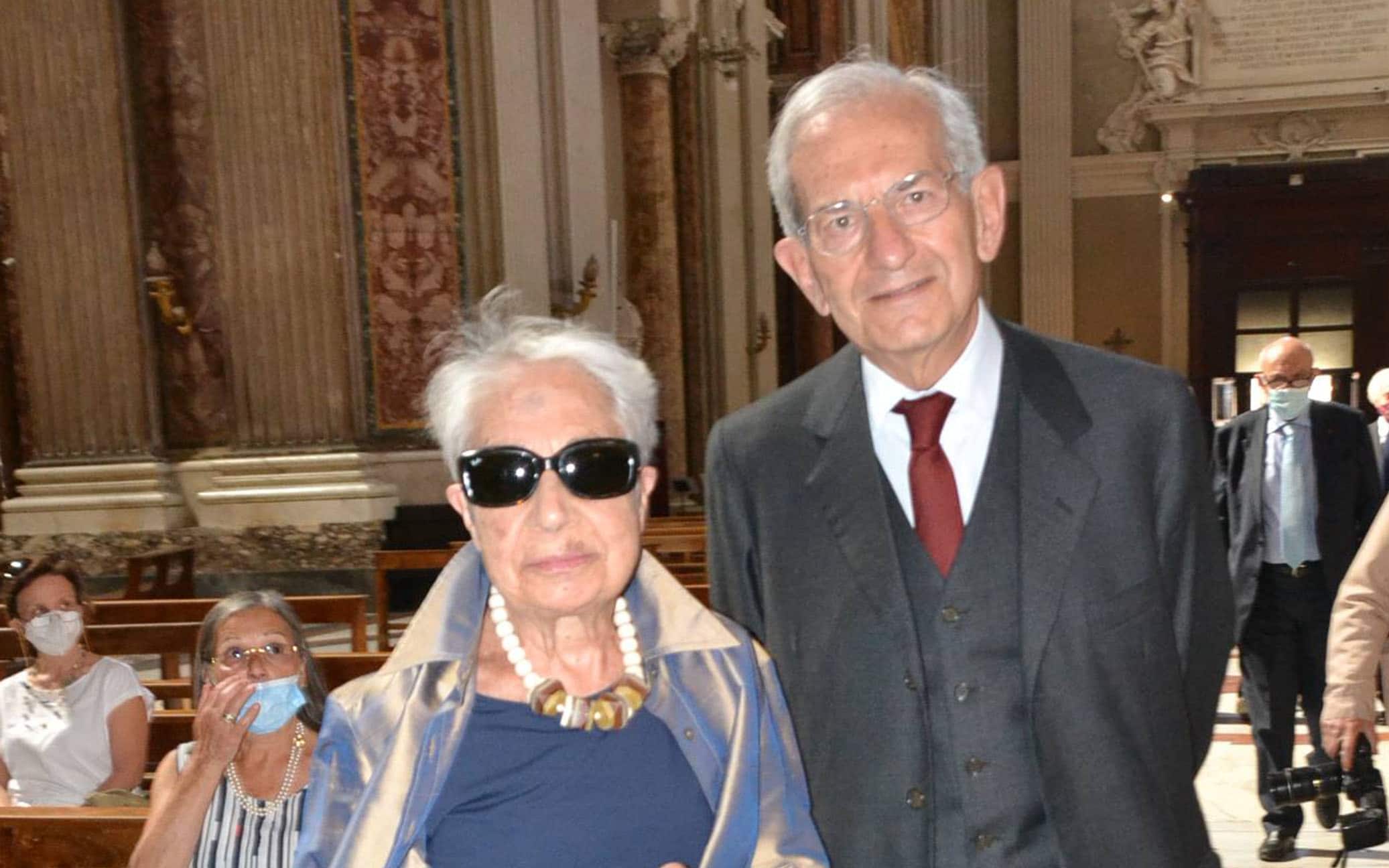 Giulia De Marco e Luciano Violante