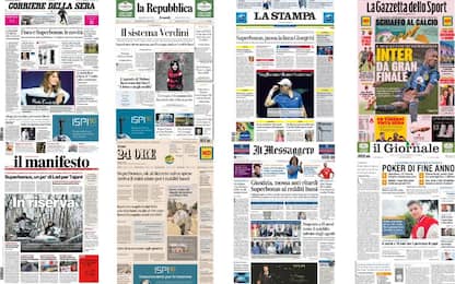 Le prime pagine dei quotidiani di oggi 29 dicembre: la rassegna stampa